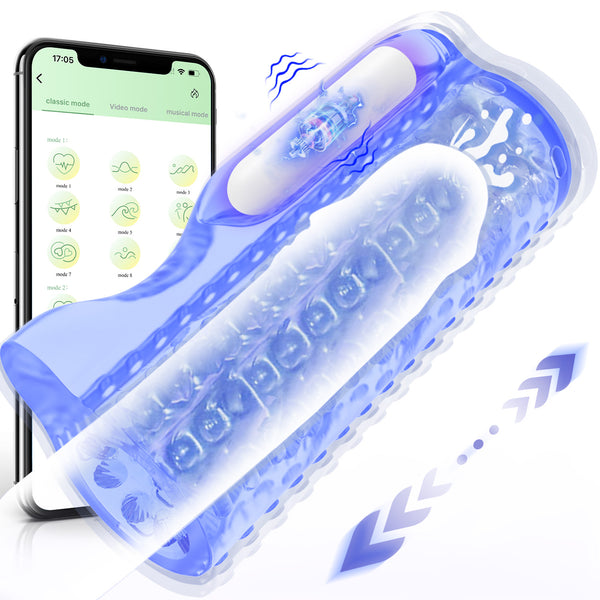 Ophelia - APP Controlled Vibrating Stroker