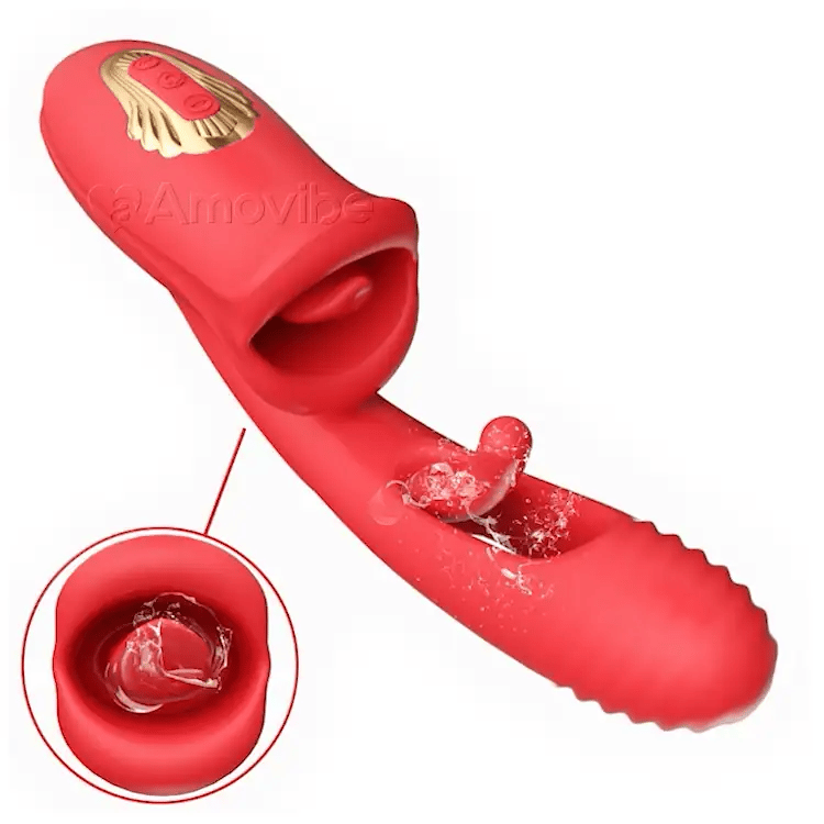 G Spot Flapping Vibrator with Kissing Function Vibrating Tongue Amovibe G Spot Flapping Vibrator with Kissing Function Vibrating Tongue Amovibe