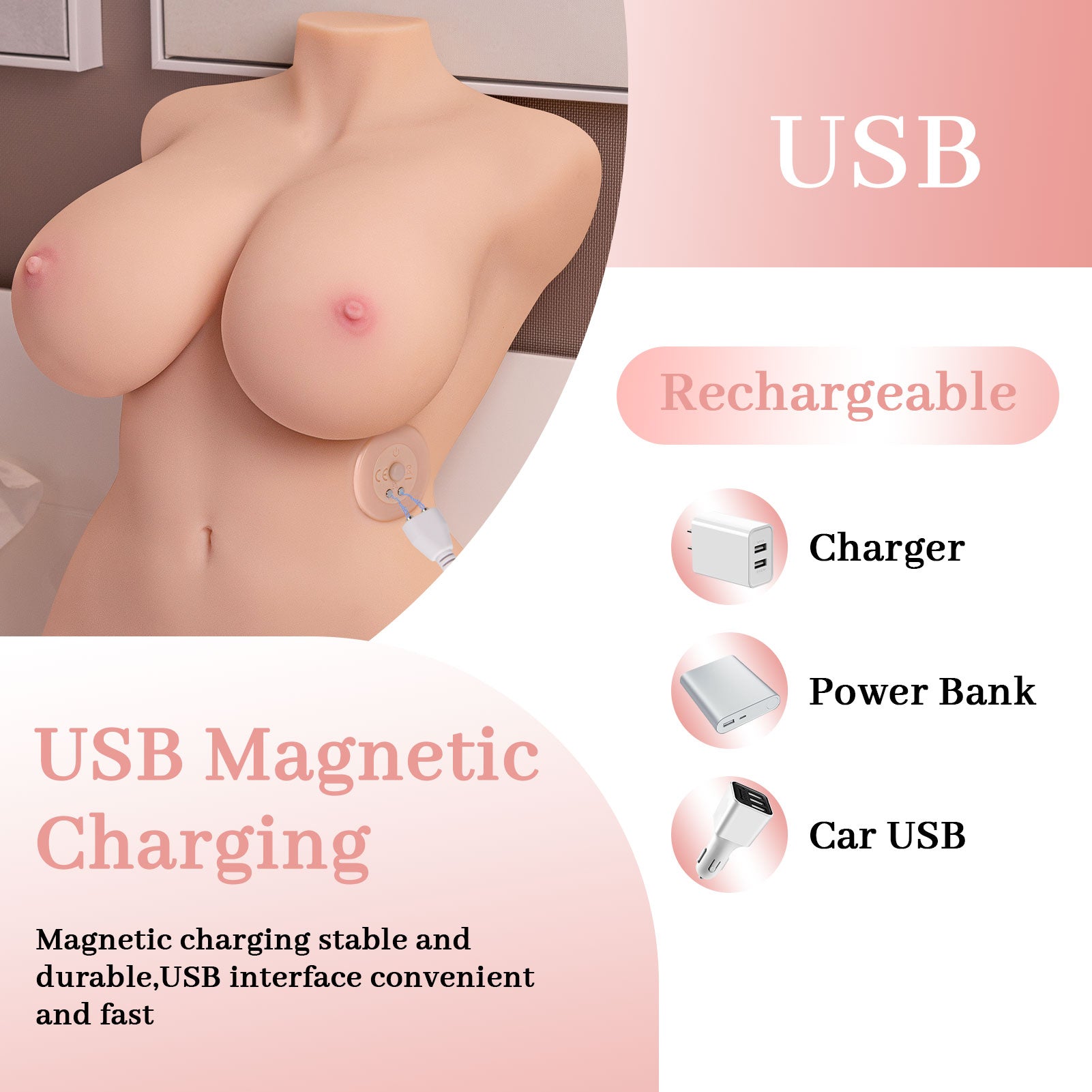 70.9lb Realistic Female Torso