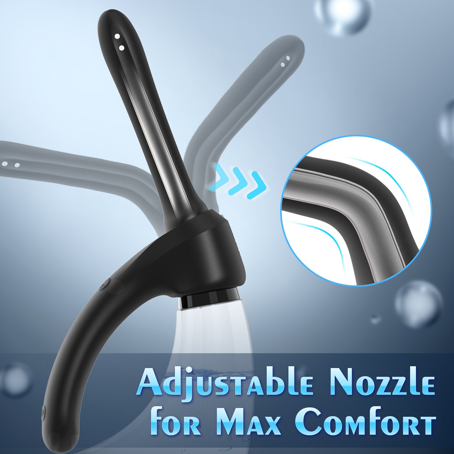 Automatic Electric Enema Bulb with Ajustable Nozzle