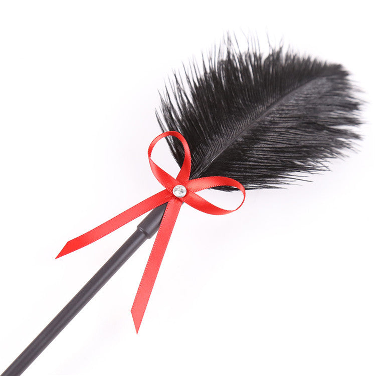 Double-Headed Feather Tickler & Spanker Paddle