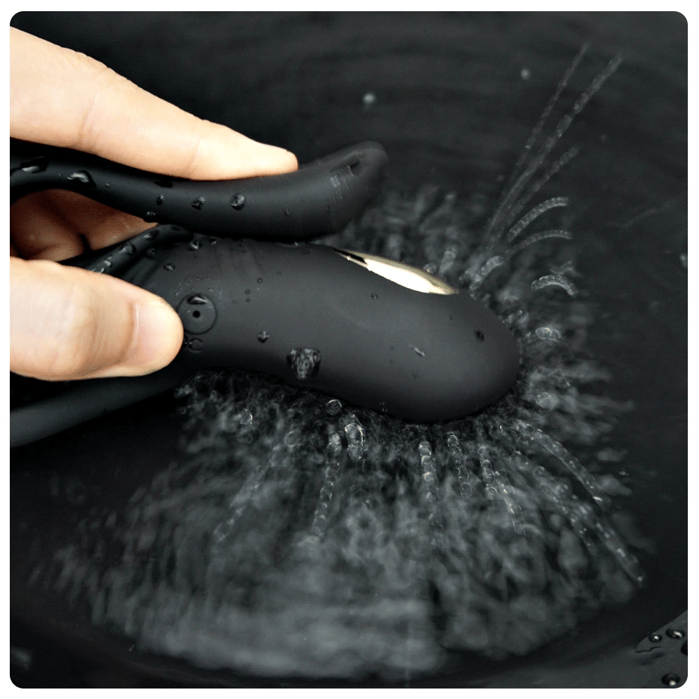 Dual-Function Penis Ring for Delayed Ejaculation and Intense Orgasms