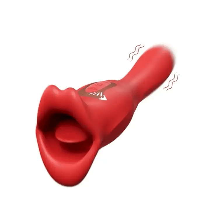 Mouth Vibrator with Kissing Function & Vibrating Tongue Amovibe Mouth Vibrator with Kissing Function & Vibrating Tongue Amovibe