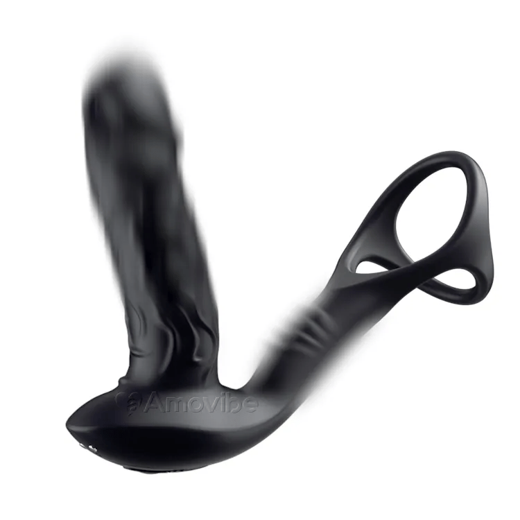 Prostate Massager with 9 Vibration Settings & Wiggle Motions Amovibe Prostate Massager with 9 Vibration Settings & Wiggle Motions Amovibe