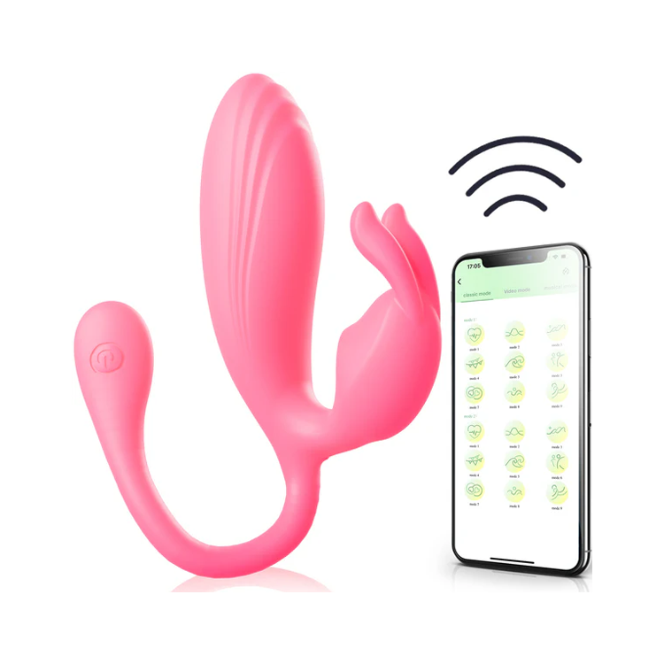 App Clitoral Vibrator with Dual motors Amovibe App Clitoral Vibrator with Dual motors Amovibe