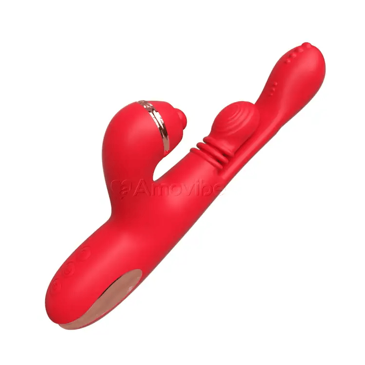 G Spot Vibrator with Circular Motion Massaging, Vibration & 3 Sleeves Amovibe G Spot Vibrator with Circular Motion Massaging, Vibration & 3 Sleeves Amovibe