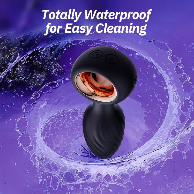Rotating Butt Blug with Vibration