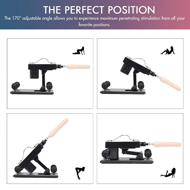 Automatic Thrusting Machine with Dildo Attachment