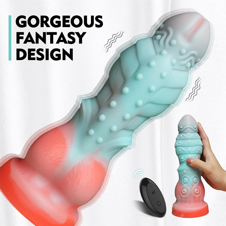 6.30 inch 16 cm Phantom Touch Remote Vibe Dildo