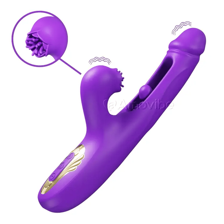 Push-Pull Vibrator – Intense Clitoral Tease & Triple Pleasure