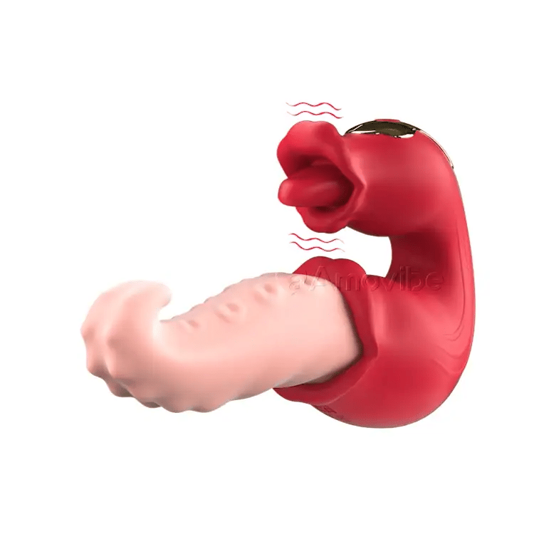 Rotating G-Spot Vibrator with Dual Vibrations and Pulsing