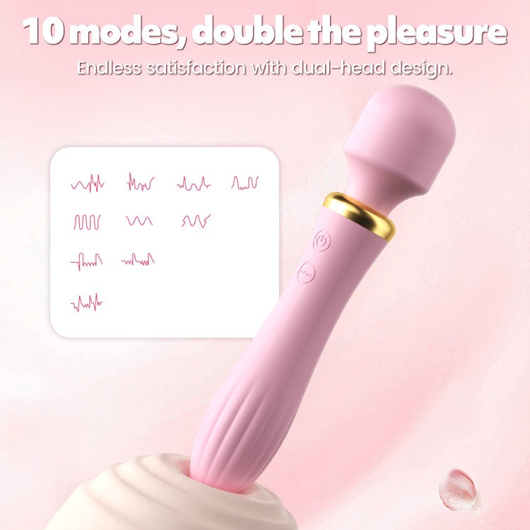 Wand Vibrator with Warming Function
