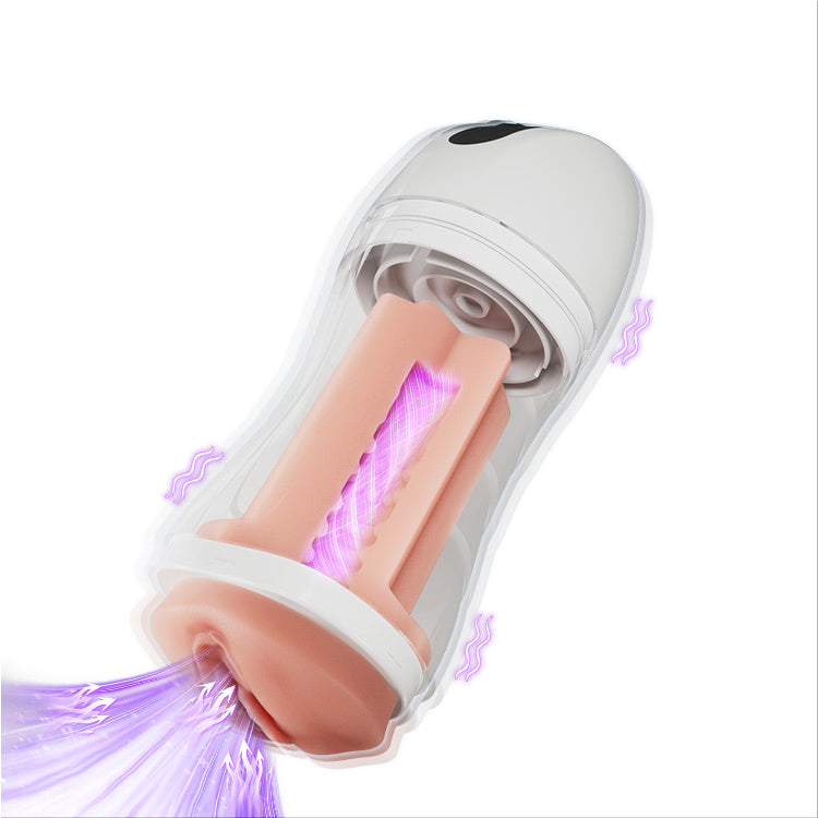 Premium Automatic Suction & Vibrating Masturbator for Men – 10 Modes