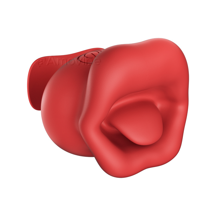 Finger Grip Vibrator with 10 Kissing & Vibrating