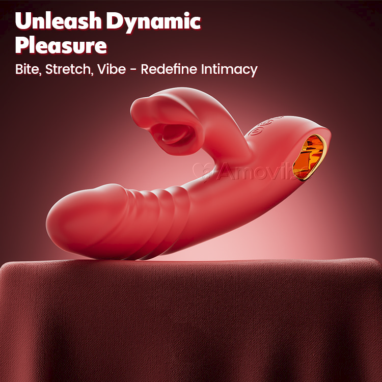 Dynamic Bliss Wave - G Spot Stimulator with Stretching and Vibration Features