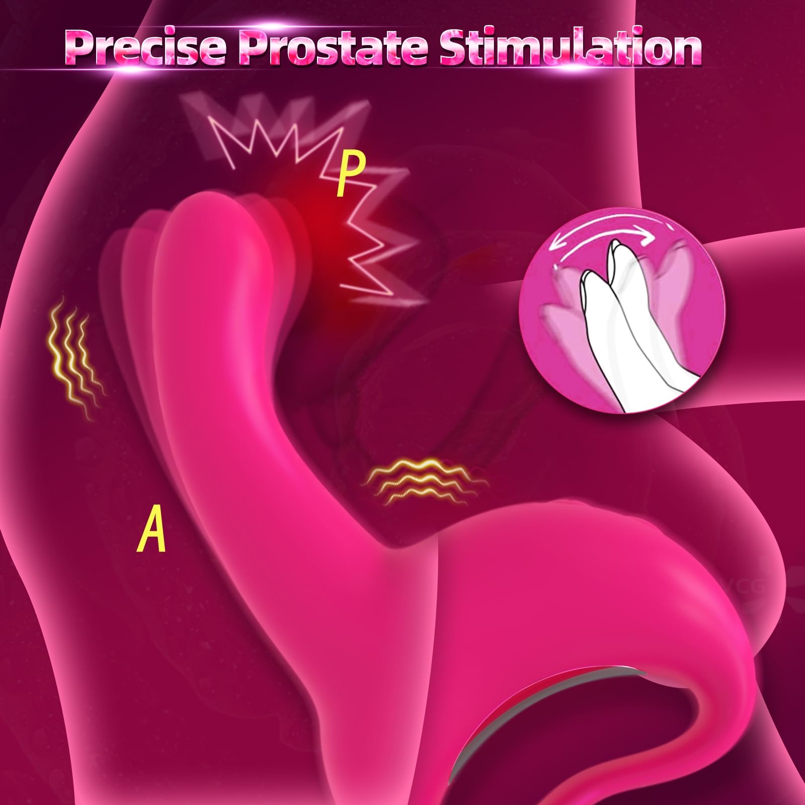 Diggle Motion Prostate Massager – 10 Digging & Vibrating Modes