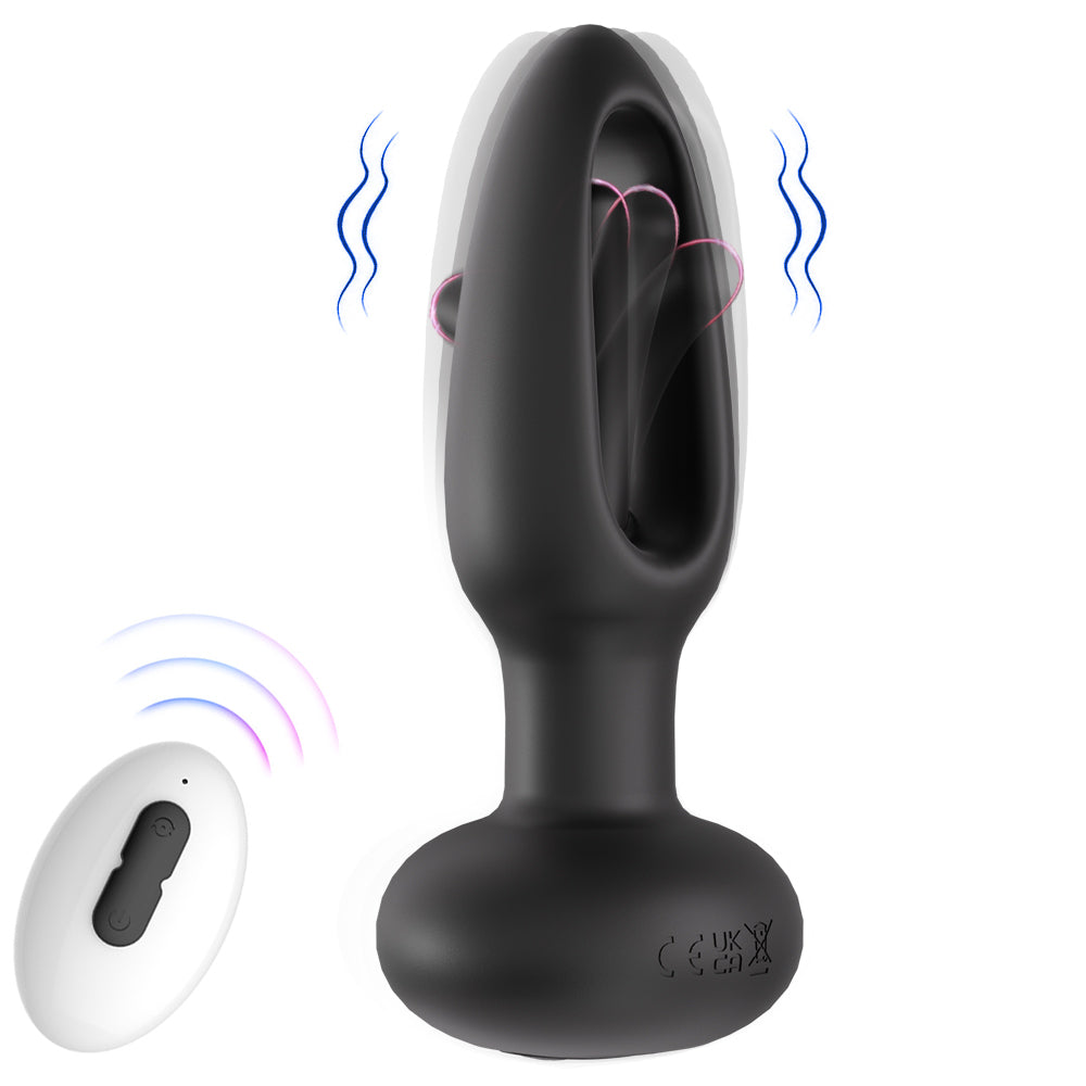 Flapping Butt Plug with Vibration