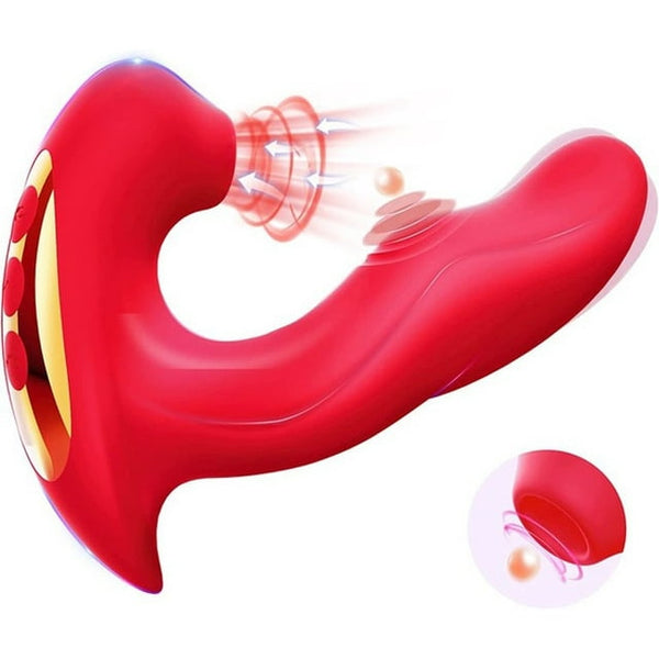 IntimaLuxe - G Spot Vibator with Licking & Vibration Design
