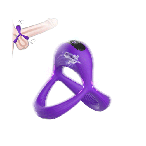 Louise - Triangular Penis Vibrating Ring