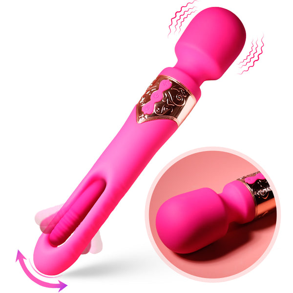Clara - Classic Vibrator with Flapping & Vibrating Function