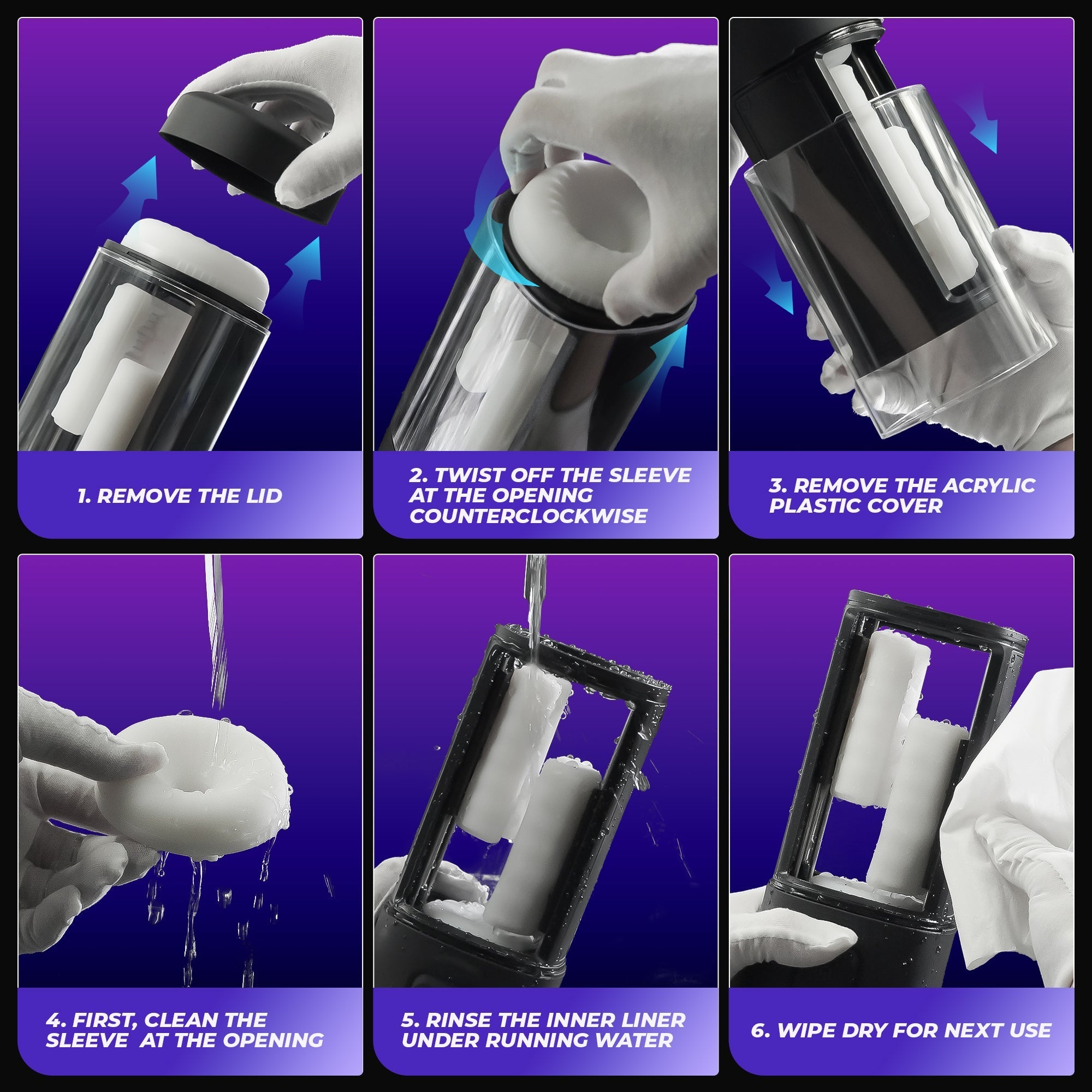 Coco - Automatic Male Masturbator with 10 Vibrations, 6 Rubbing & 2 Heating Modes