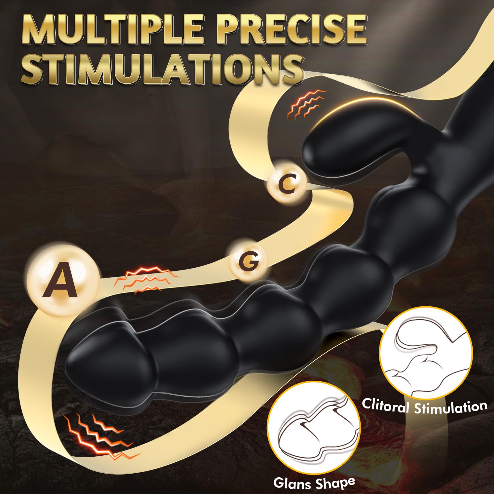Anal Beads with 2 Motors