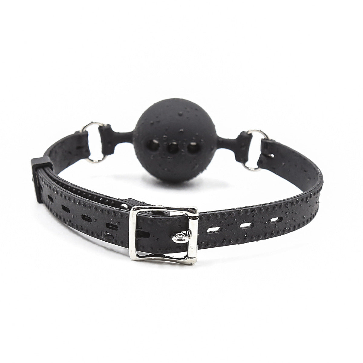 Silicone Ball Gag – Secure Bondage Gear (S/M/L)