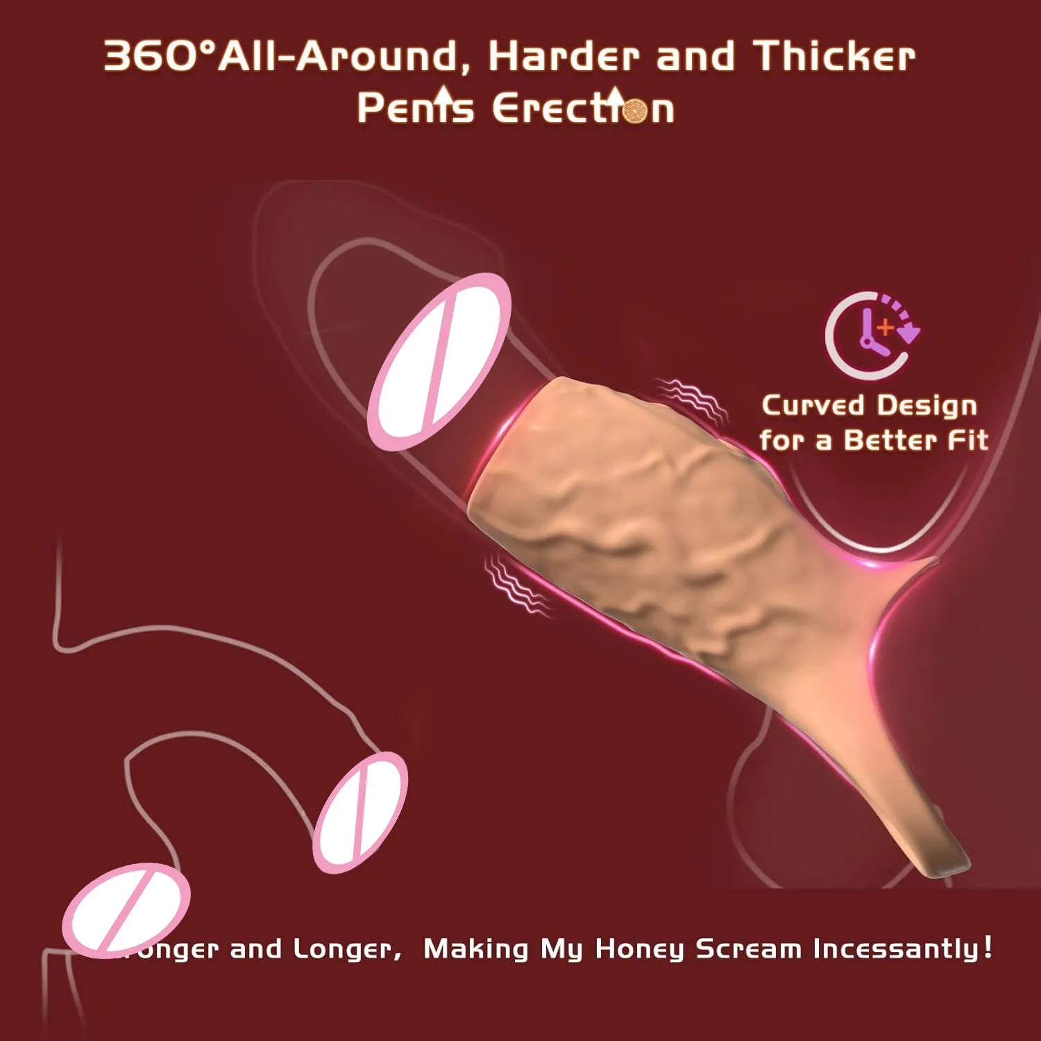 Vibrating Cock Ring | G-Spot Stimulation & Testicle Massage | Delay Ej Amovibe Vibrating Cock Ring | G-Spot Stimulation & Testicle Massage | Delay Ej Amovibe