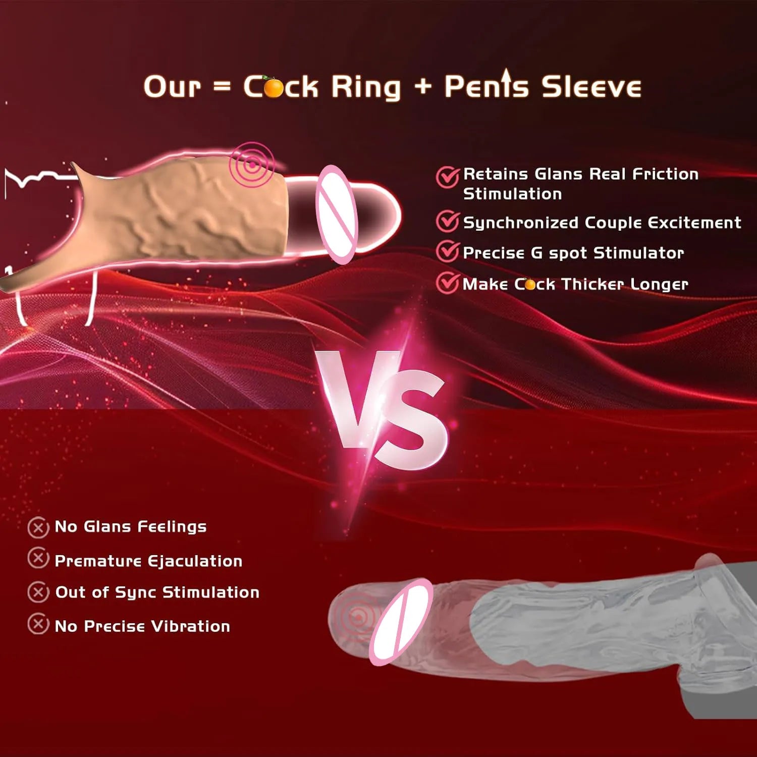 Vibrating Cock Ring | G-Spot Stimulation & Testicle Massage | Delay Ej Amovibe Vibrating Cock Ring | G-Spot Stimulation & Testicle Massage | Delay Ej Amovibe