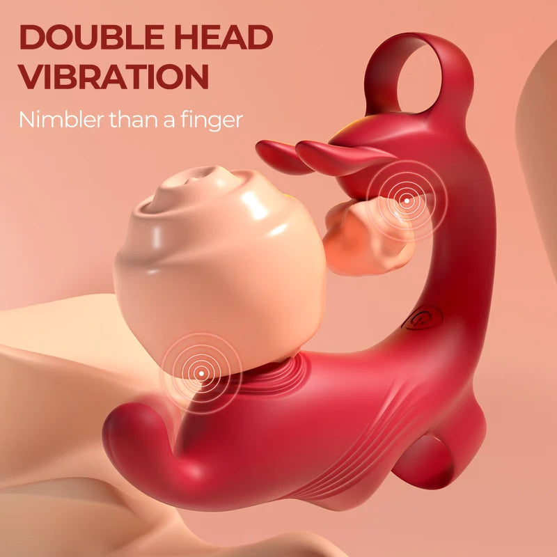 Female Rabbit Finger Vibrator – Nipple, Clitoris & G-Spot Stimulator for Couples