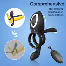 Cock Ring Vibrator for Men – Delay Ejaculation & Penis Enhancement