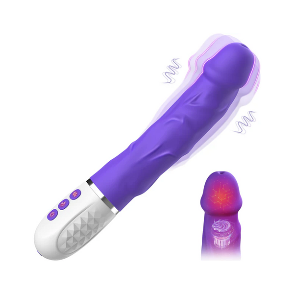 Vibrating Dildo With Heating Function