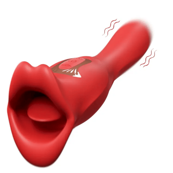 Naresh - Mouth Vibrator with Kissing Function & Vibrating Tongue