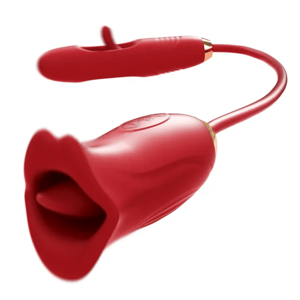 Olivia - Oral Sex Toy with 10 Kissing Patterns & Flapping Modes