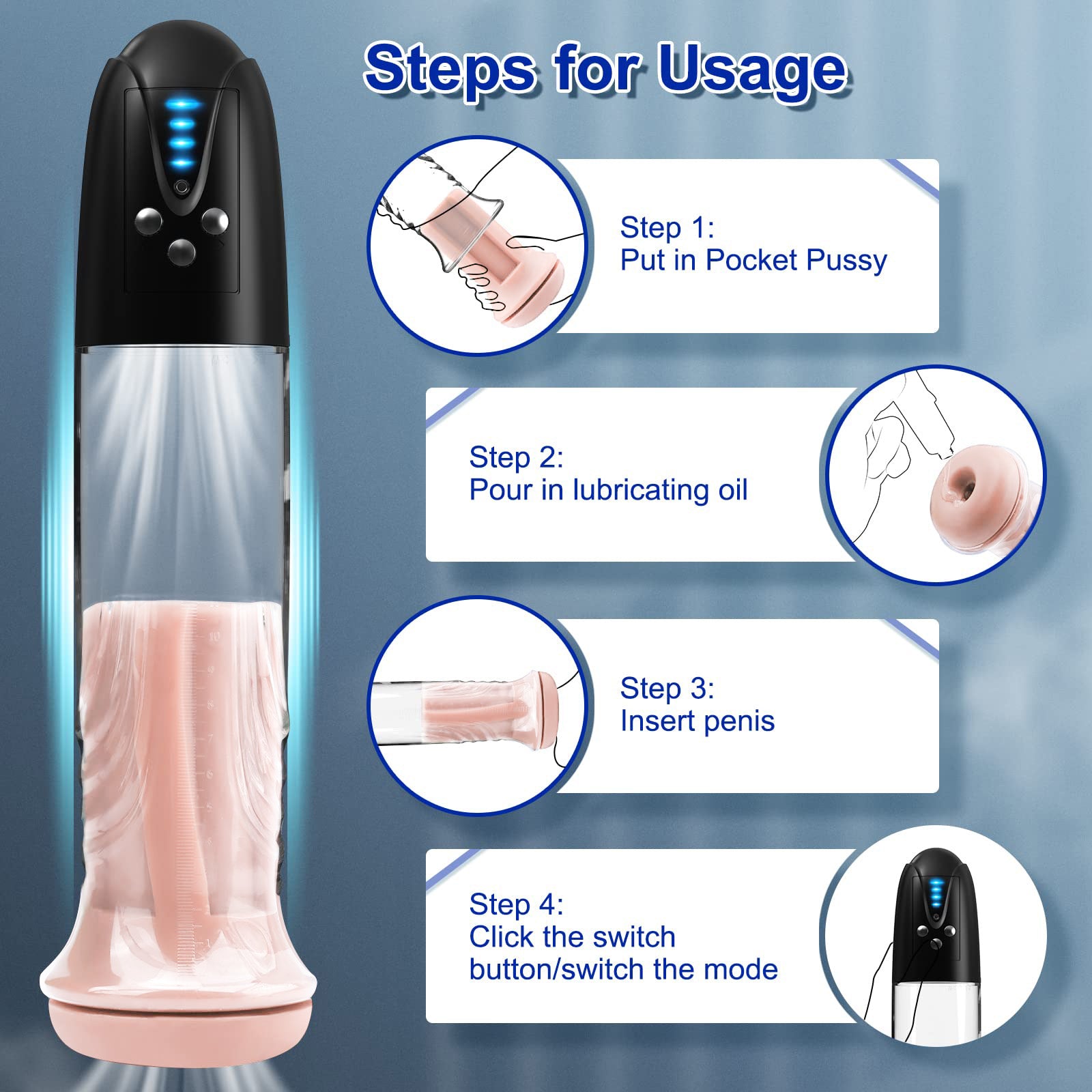 Automatic Sucking Penis Pump