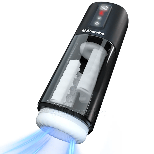 Apex Blitz - Automatic Masturbator with Rubbing, Vibration & Dual Heating Levels