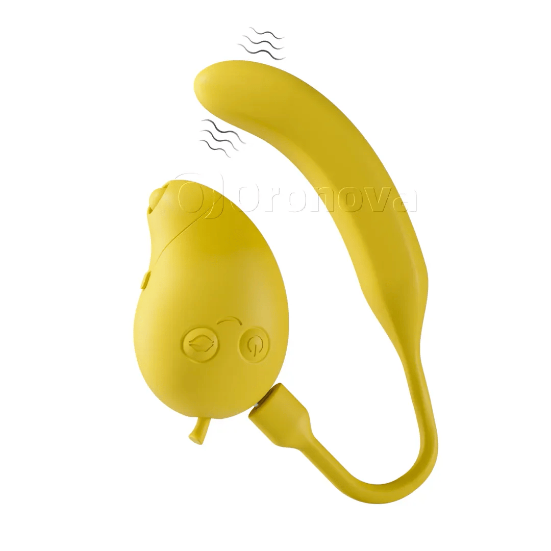 Mango & Banana 2-in-1 Dual Stimulation Vibrator