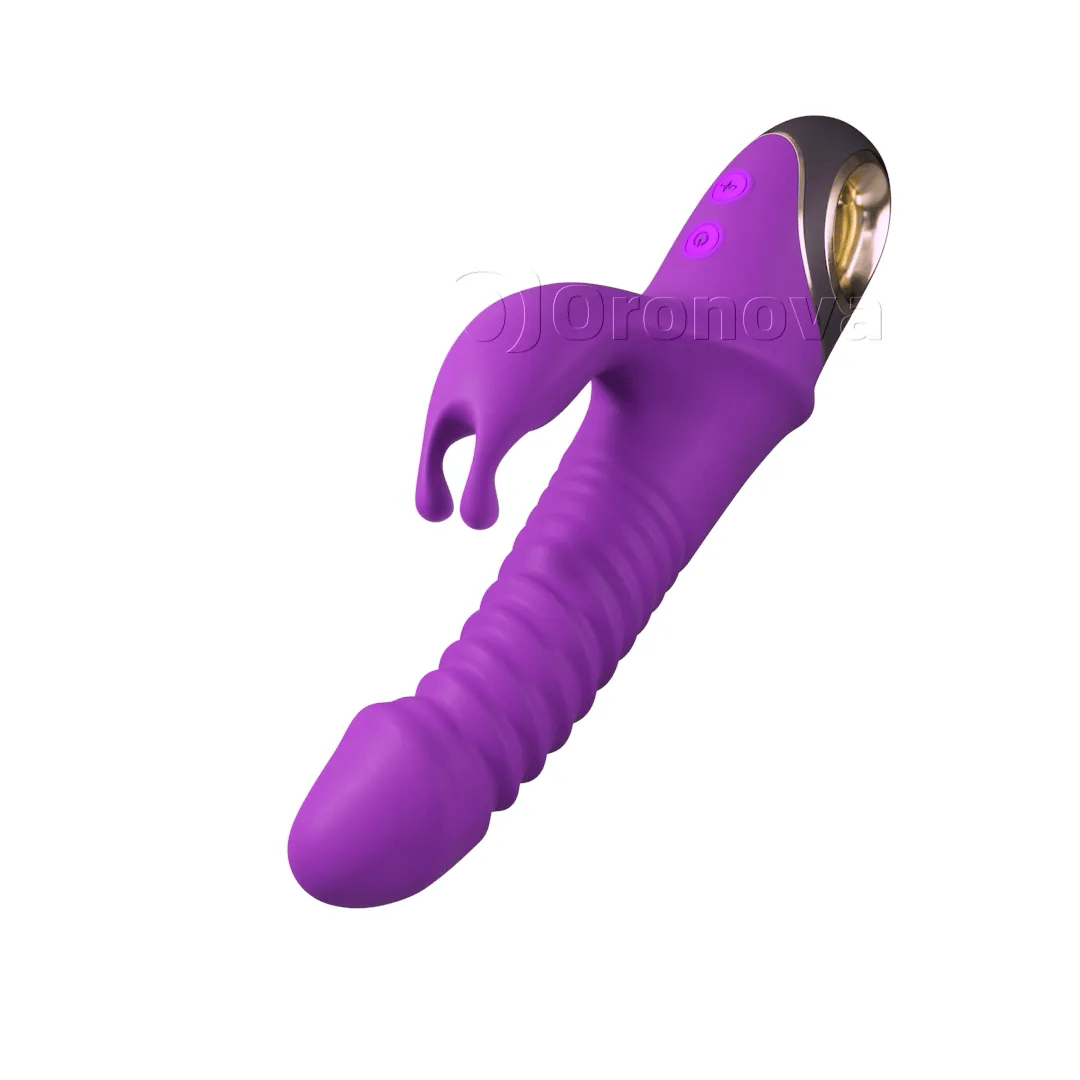 3-in-1 Rabbit Vibrator Thrusting + 9 Vibration Modes