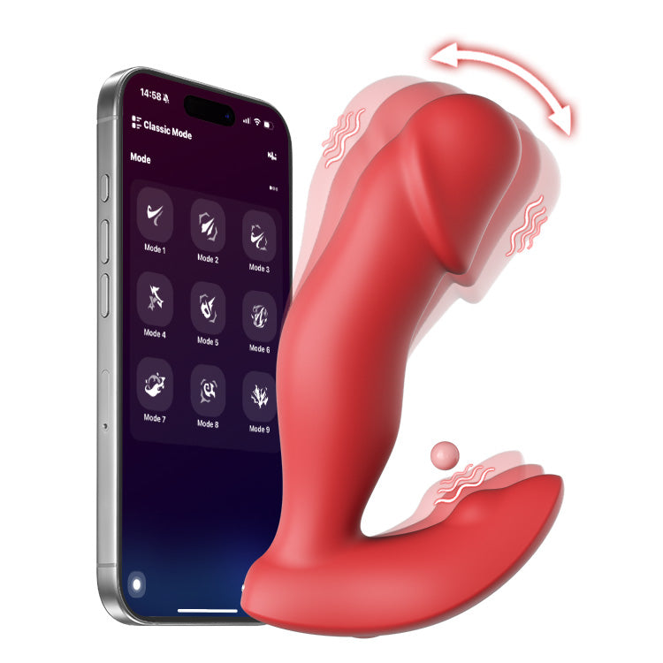 APP-Controlled Wearable Vibrator for G-Spot & Clitoral Stimulation