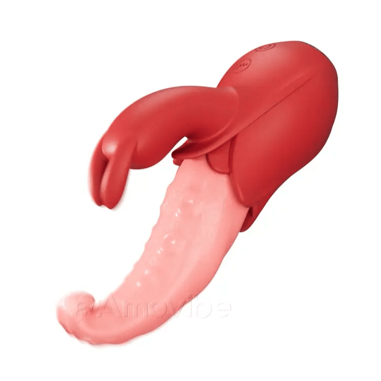 Tongue vibrator| Dual Stimulation, 10 Intensity Levels & Silent Pleasure