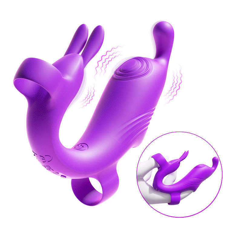 Female Rabbit Finger Vibrator – Nipple, Clitoris & G-Spot Stimulator for Couples