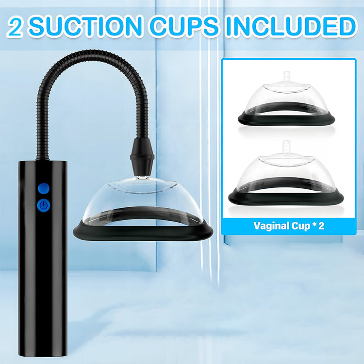 Power Suction Vaginal Pump – 3 Modes, Clitoral & Labia Stimulator