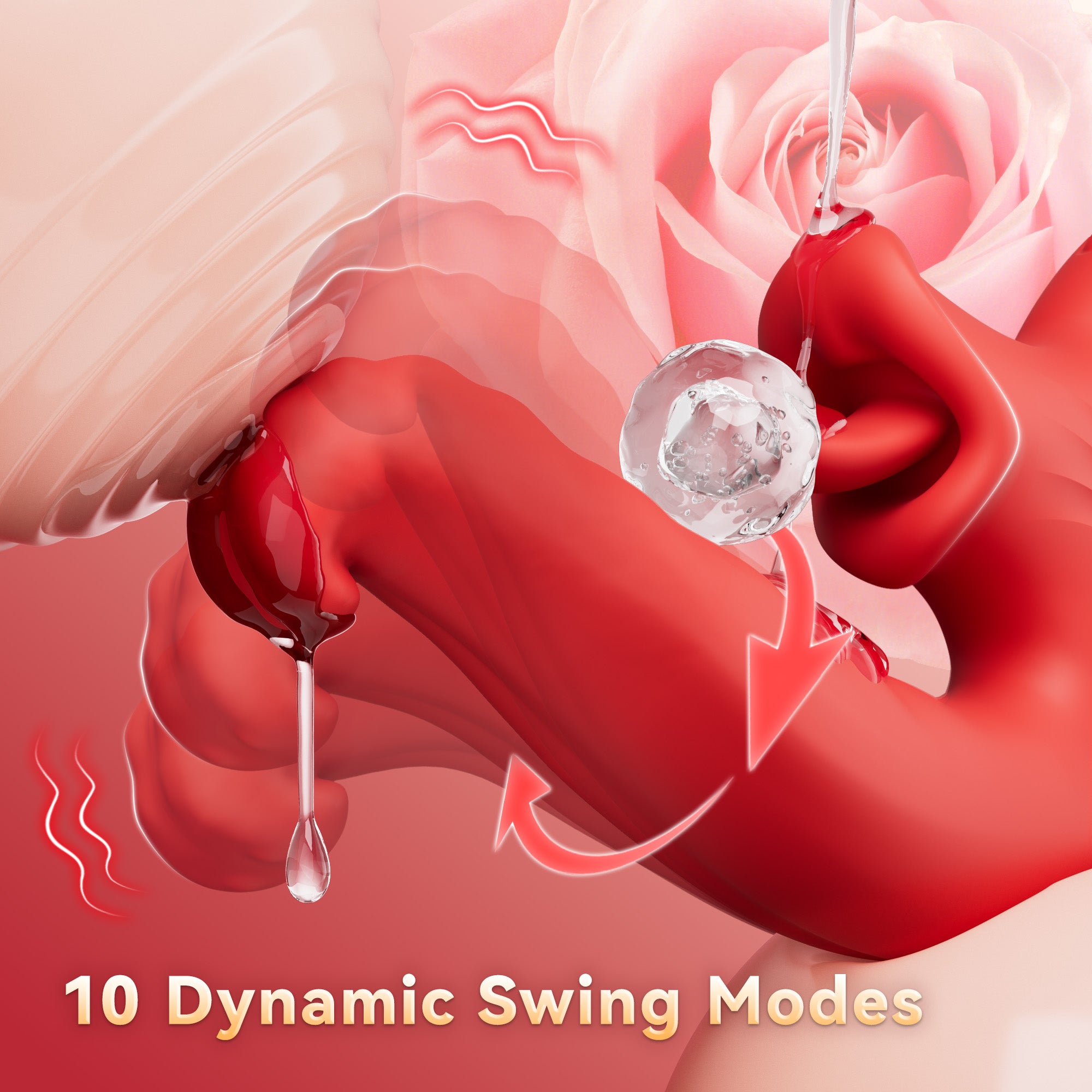 Rotating Tongue  Vibrator – 10 Intense Modes for Clit & Nipple Play