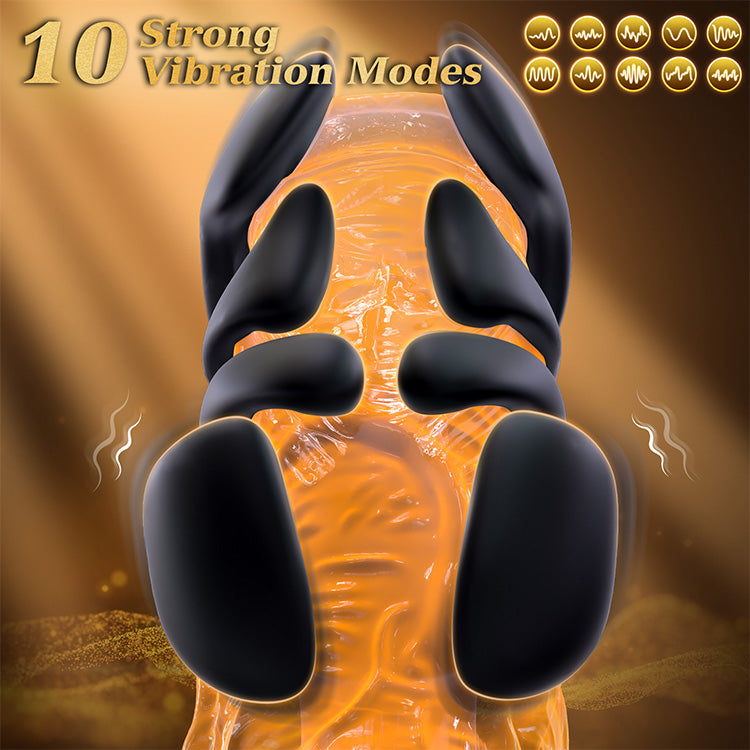 Ergonomic Male Pleasure Device | 10 Sensational Vibration Settings