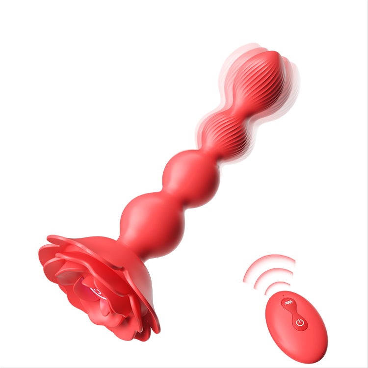 Rotating & Vibrating Anal Beads