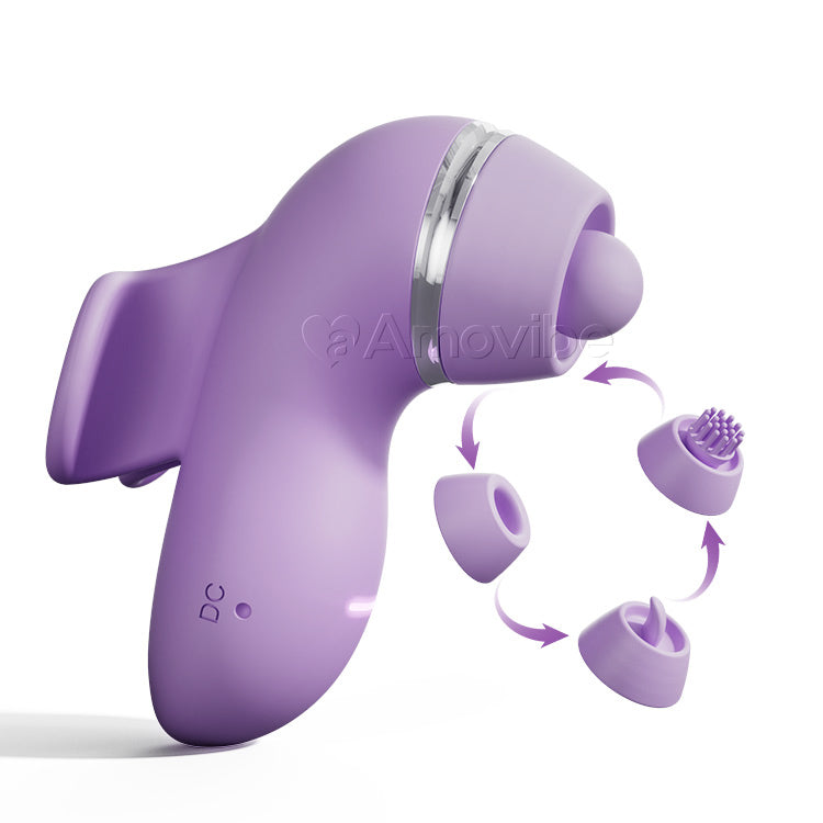 4-in-1 Personal Massager with Interchangeable Heads