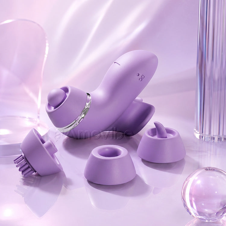 4-in-1 Personal Massager with Interchangeable Heads