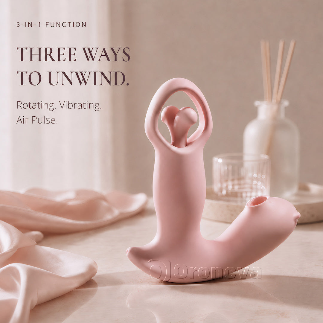Smart 3-in-1 App-Controlled Vibrator