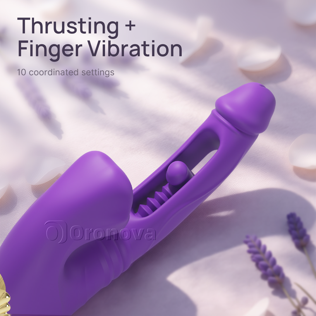 Multi-Point Stimulation with Fingertip, Head & Bite-Lip Functions