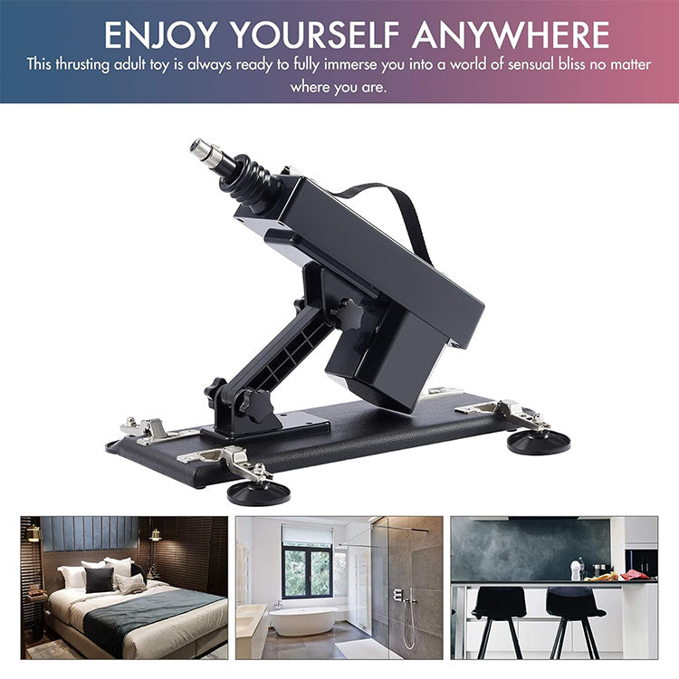 Slow Thrusting Machine Automatic Thrusting Machine with Dildo Attachment – Amovibe